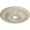 Ekena Millwork Granada Ceiling Medallion (Fits Canopies up to 7 1/8"), 23 3/8"OD x 3 5/8"ID x 2 1/2"P, Clear Yellow CM23GACYF - alternate 4